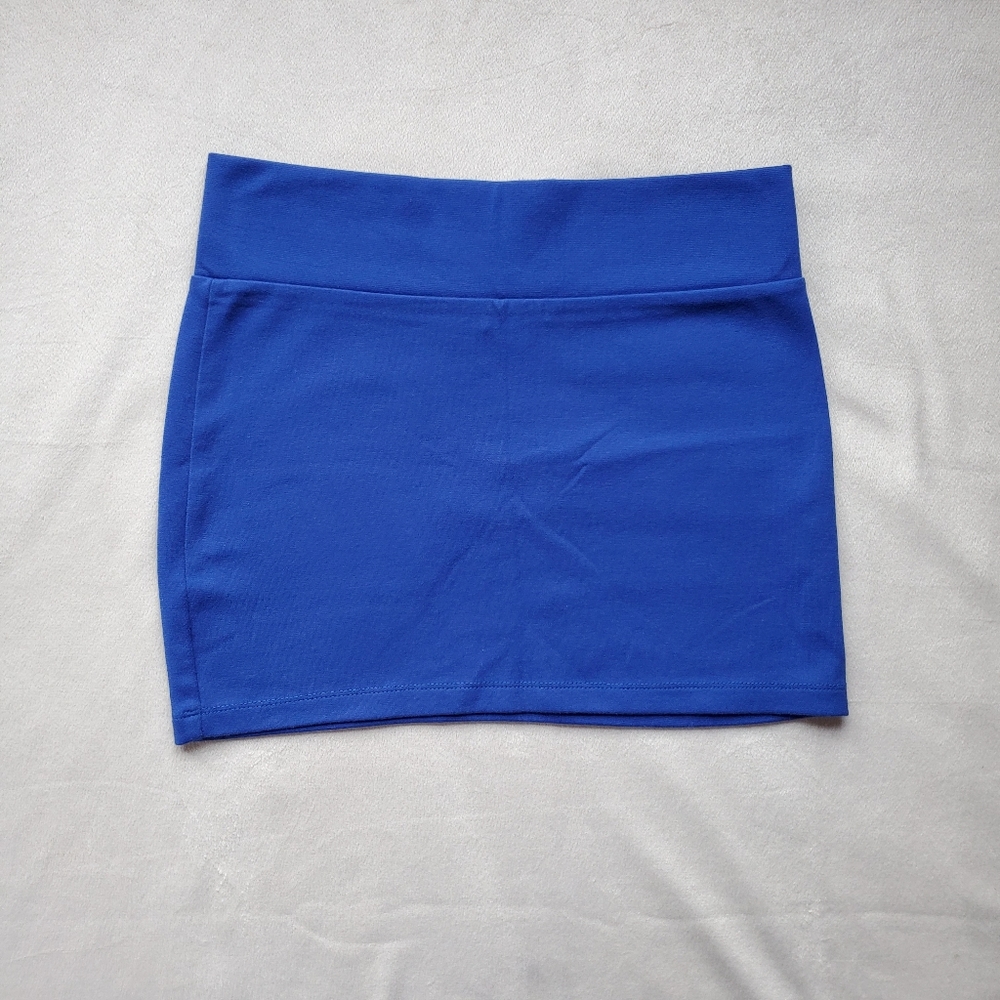 🌿 Love Culture Cobalt Blue Mini Skirt | S